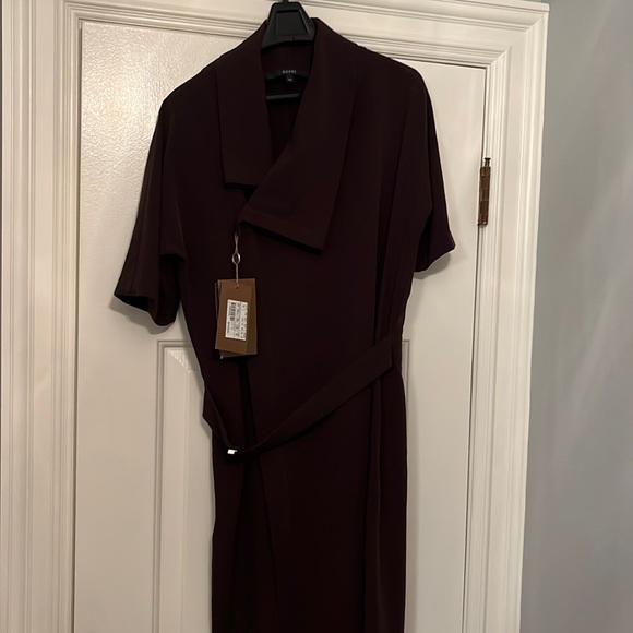 Gucci Womens Dark a plum Dress 40 - Picture 2 of 6